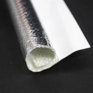 35mm ID Self-wrap Heat Shield Sleeve Thermal Reflective for Cable Wire Hose 1M - Picture 1 of 5