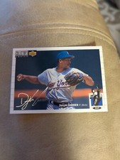 1994 Collectors Choice Silver Signature Dwight Gooden #519 New York Mets Card NM