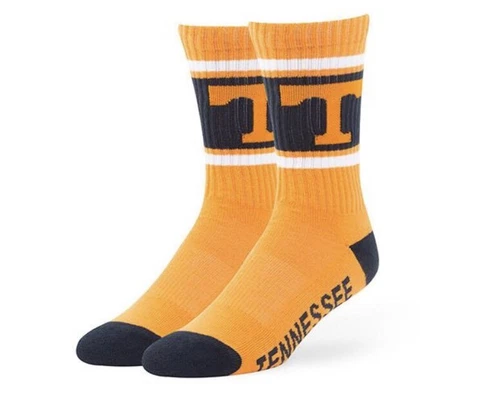 Tennessee Volunteers Socks ‘47 Brand Duster Large Orange Men’s 9-13 New NWT L Cover