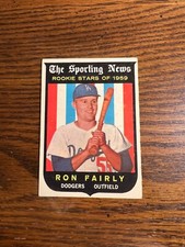1959 TOPPS BASEBALL CARD #125 RON FAIRLY RC EX+/EXMT!!!!!!!!!