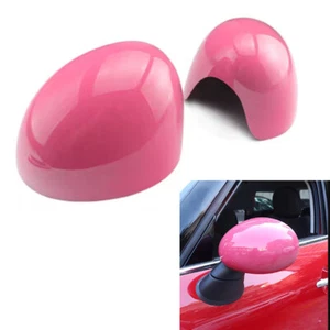 For MINI Cooper F54 F55 F56 F57 F60 2014-19 Pink Side Mirror Cover Cap W/O Light - Picture 1 of 3
