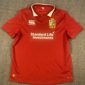 British and Irish Lions 2017 Rugby Union Shirt Long Sleeve Canterbury Size 2XL - Picture 1 of 12