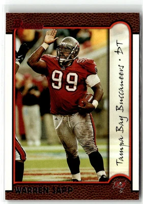 1999 Bowman #29 Warren Sapp - Image 1 of 2