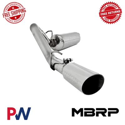 Escape MBRP 2,5"" Cat-Back salida única SS con punta SS para 00-06 Jeep Wrangler TJ Foto 1 de 2