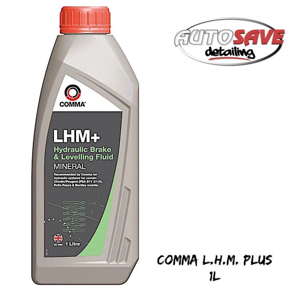 Comma - LHM+ Plus Mineral Hydraulic Brake & Levelling Fluid 1L - Image 1 of 1
