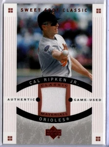 2005 UD Sweet Spot Classic Baseball Cal Ripken Jr. PANTS ORIOLES - Picture 1 of 1