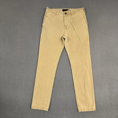 American Eagle Chino Pants Mens 29x30 (Fits 30x28) Tan Brown Slim Straight Flex - Image 1 of 4