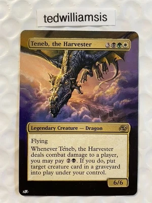 Teneb, the Harvester MtG Planar Chaos Altered Art Extended & Borderless - Image 1 of 4