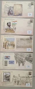 India 125 Birth Anniversary Netaji Subhash Chandra Bose Special Cover 2022-ZZIAA - Picture 1 of 6