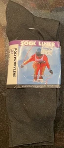 Botas de Esquí Calcetín Forro Calcetines Talla 10-13 Negro POLIPROPILENO NUEVO Deportes de Invierno - Imagen 1 de 5