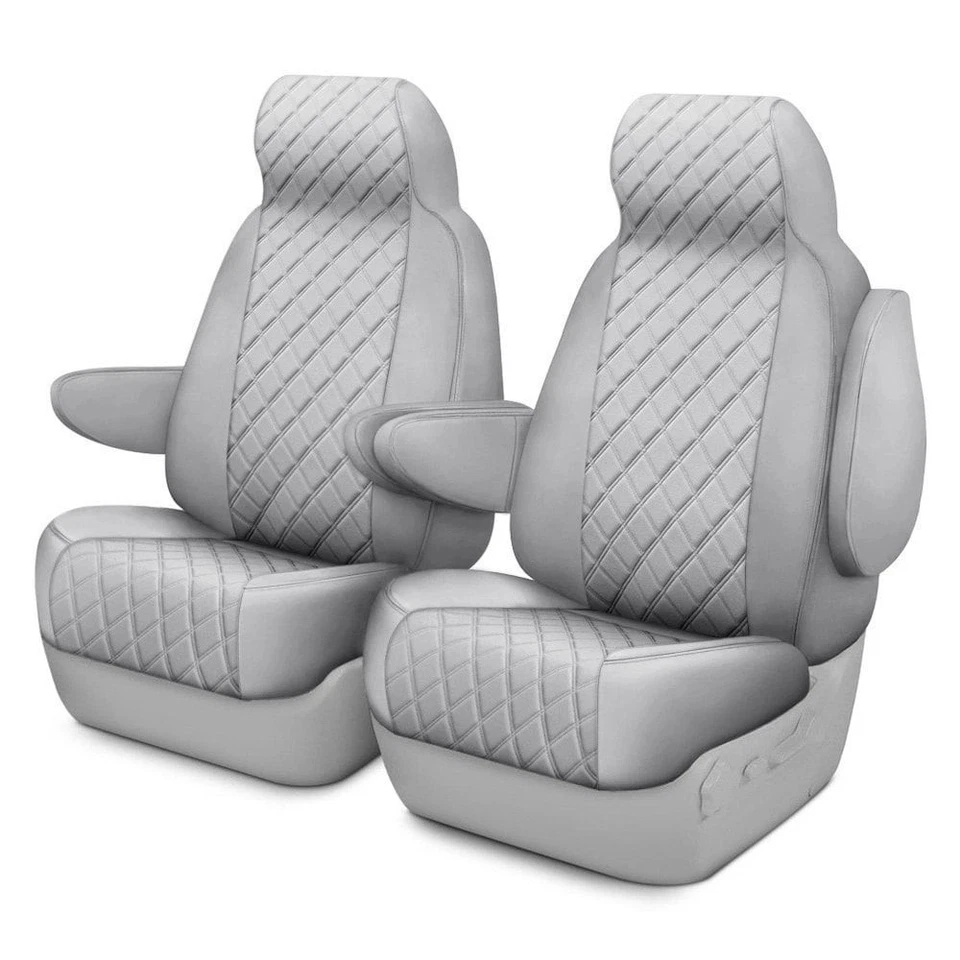 For Toyota Sienna 11-20 FH Group Neoprene 2nd Row Gray Custom Seat Covers Foto 1 de 1