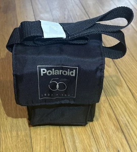 Vintage Polaroid SX70 50-Year 1937 - 1987 Black Carry Case * 6-1/2x5x4” *NEW - Picture 1 of 7