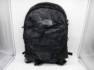 NWT TNF Borealis Unisex Black 16-Inch Laptop Backpack, BLK/Topography Print/WHT - Picture 1 of 15
