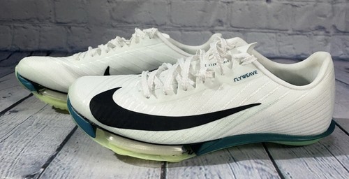 Nike Air Zoom Maxfly 2 Proto Men's 11.5 White Track Spikes Shoes