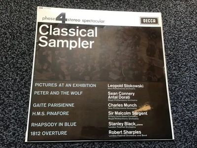 V/A - A CLASSICAL SAMPLER 1966 UK LP DECCA PHASE 4 STEREO PFS 4102 EXCELLENT+ - Image 1 of 4