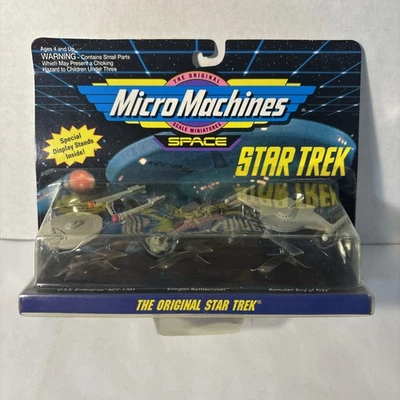 Micro Machines Space The Original Star Trek Collection #1 NEW SEALED 1993 65825 - Image 1 of 4
