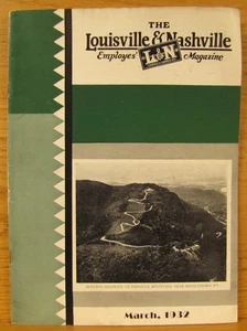 Railroad: Louisville & Nashville Employee's Magazine - March, 1934 - KY cover - Picture 1 of 3