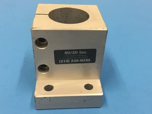 80/20 Inc. - Single Shaft Stanchion Mounting Block - Picture 1 of 7