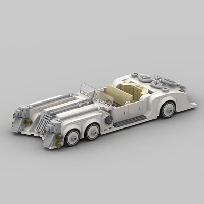 462 PCS MOC League of Extraordinary Gentlemen Classic Supercar Building Blocks - Image 1 of 4