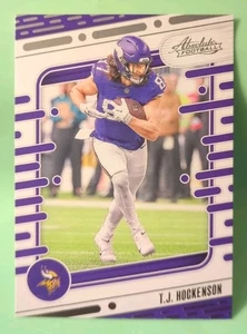 2024 Panini Absolute - T.J. Hockenson #72 - Minnesota Vikings  - Picture 1 of 2