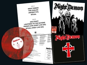 NIGHT DEMON- same LIM. 200 MARBLED VINYL +Bonustracks AXE CRAZY the chalice RITU - Bild 1 von 1