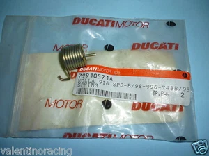 MOLLA POGGIAPIEDI SPRING RUBBER BUFFER DUCATI 748 916 996 79910571A - Imagen 1 de 1