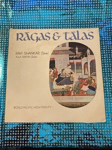 Ravi Shankar Ragas & Talas Vinyl Lp 1966 Original Spin Cleaned VG/VG - Picture 1 of 6