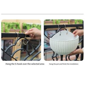 Plastic Hanging Basket Hanging Basket Lightweight Outdoor Garden Plastic