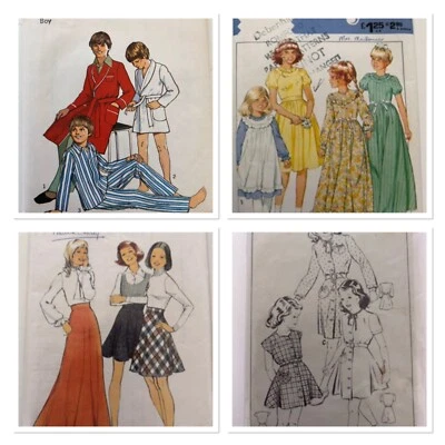 Style Vintage Sewing Patterns. Child / Girls/ Boys. New. - Image 1 of 4