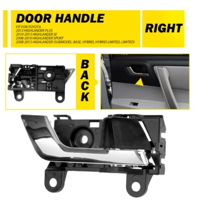 Оригинальная внутренняя дверная ручка для 2008-2013 Toyota Highlander со стороны пассажира - Изображение 1 из 4