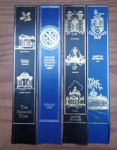 4 bookmarks from Yorkshire, N T Rievalux Terrace, Rievalux Abbey, Castle Howard - Picture 1 of 10