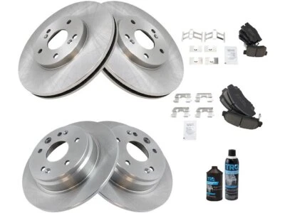 Kit de pastillas de freno y rotor delantero y trasero para Acura TL 1999-2003 62156QH 2002 2000 Foto 1 de 2
