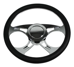 NUEVO KIT DE VOLANTE SOUTHWEST SPEED 14", CARRUSEL, CON BOTÓN DE BOCINA, ADAPTADOR DE BUJE - Imagen 1 de 3