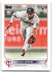 2022 Topps Update Royce Lewis  Rookie Minnesota Twins #US105