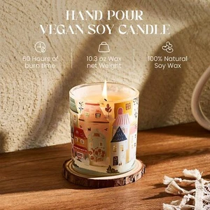 New Home Scent Soy Wax Candle - 10.2 oz | Natural Fragrance for Home | for Ho... - Picture 1 of 7