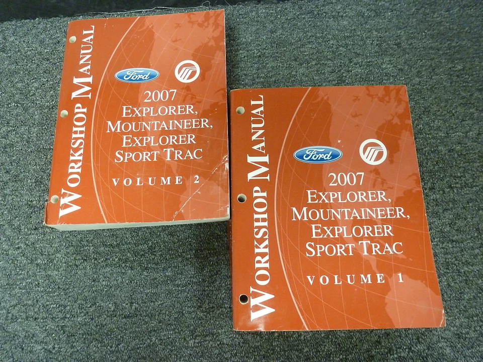 Mercury Mountaineer Shop 2007 manual de reparación conjunto Premiere 4,0 L 4,6 L   Foto 1 de 1