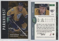 2002-03 ITG Parkhurst Gold /10 David Legwand #74