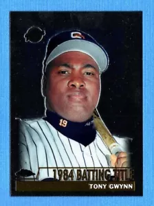 2000 Topps cromado #240A Tony Gwynn MM 1984 Batting título Padres - Imagen 1 de 1