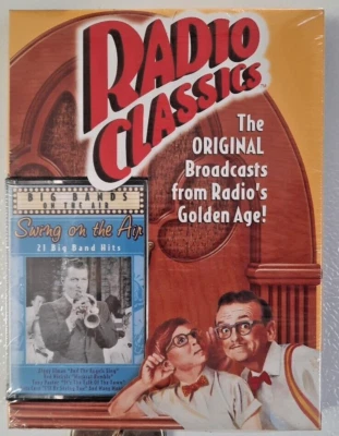 Radio Classics Swing On The Air 21 Big Bands Hits Cassette Original Broadcasts - Image 1 of 4
