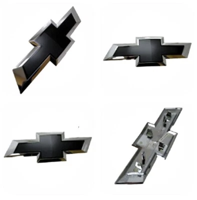 New Front Grille Black Chrome Bowtie Emblem for 2015-2020 Chevrolet Colorado - Image 1 of 4