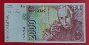 1992 SPAIN 2000 PESETAS Extra Fine @ P-162 @  - Picture 1 of 5