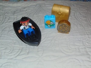 LEGO DUPLO "NEVERLAND" JAKE'S TREASURE HUNT 10512 PARTS & TREASURE CHEST - Picture 1 of 3
