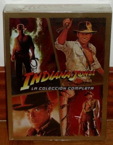 Indiana Jones la Coleccion Completa 4 Peliculas 5 DVD Nuevo Sellado Aventuras - Imagen 1 de 4