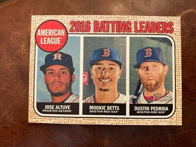 2017 Topps Heritage Baseball Cards #1-700 (You Pick) Quantity Discount  - Image 1 of 2