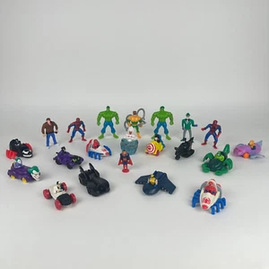 Lot of 21 Vintage Marvel and DC Superhero McDonalds Happy Meal Toys - Picture 1 of 23