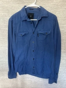 Men’s Vintage Guess Long Sleeve Button Down Shirt Size Md slim fit - Picture 1 of 4
