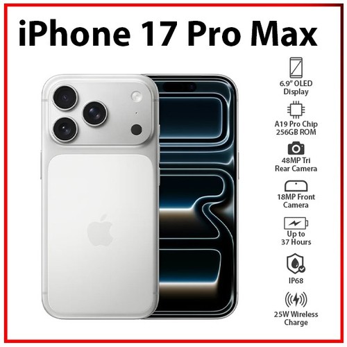 Apple iPhone 15 Pro Max Silver 256GB Unlocked | eBay