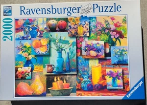 Ravensburger STILL LIFE BEAUTY Jigsaw Puzzle 2000 Piece # 16 954 2 - Picture 1 of 5