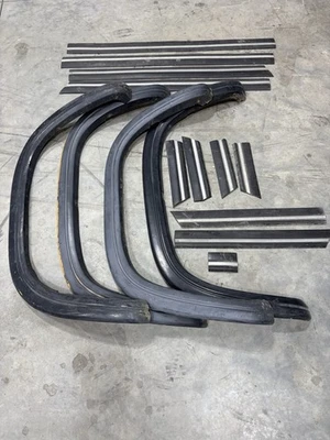 Dodge D-250 D-350 Single Cab Long Bed OEM trim Kit Black And Chrome - Image 1 of 4