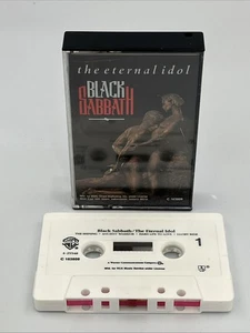 Black Sabbath - The Eternal Idol - Cassette Tape Warner Bros Untested - Picture 1 of 3